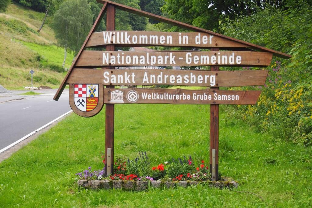 Apartment Harzblick -NEU MODERNISIERT- Sankt Andreasberg Exterior foto